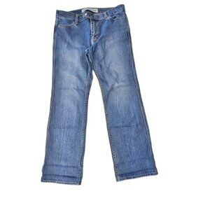 Gap‎ Bootcut Capri Women's Size 10 Med Wash Blue Denim Jeans Low Rise 33/29